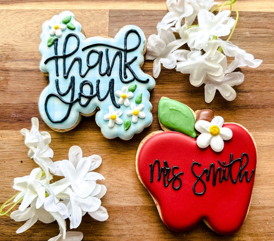 Thank you Apple cookie set